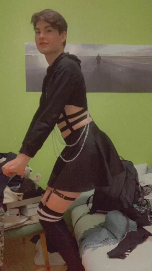 I really like black outfits:) by miggiiii