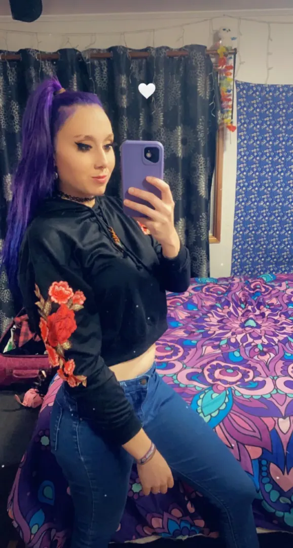 I really like purple. Can you tell? 😇 posted by Rave_queen_xo