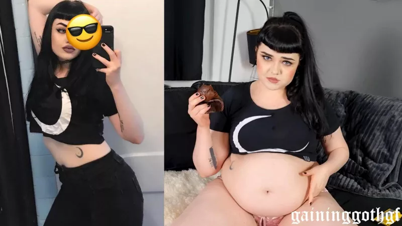 I really went from fit slim body to fat slob body 🤤 by hmmwelp