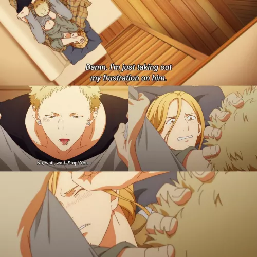 I rewatched this scene at least 10 times and I don't get if Akihiko is rimming Haruki or sucking him off, help me out by winxbaddie