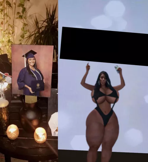 I said fuck my college degree bitch I'm built to fuck by AlyssaExplorah