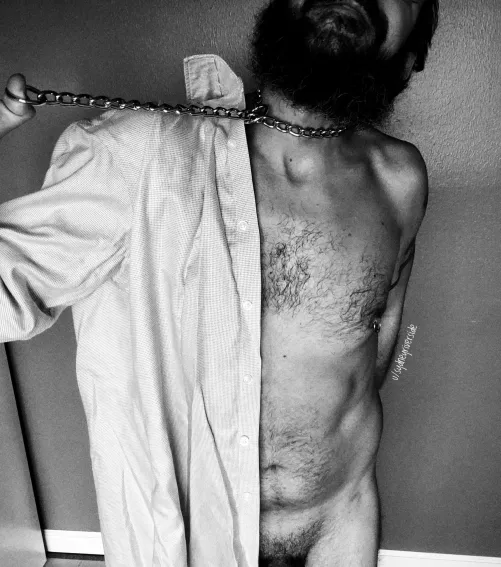 I saw a man struggle with a big wild dog on a leash... and I'm both. by SydneyRiverside