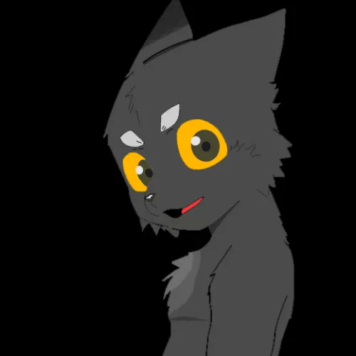 I Saw something interesting, a light comic I think, so I try to re-draw it as my Black cat by SnoobRedditDude