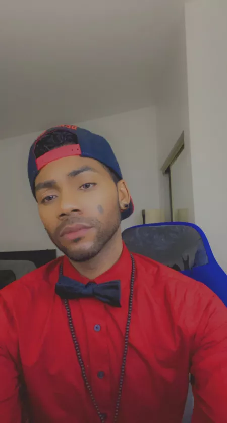 I saw Venom, wore red for Carnage. The end credit!😮 by Spiritneo