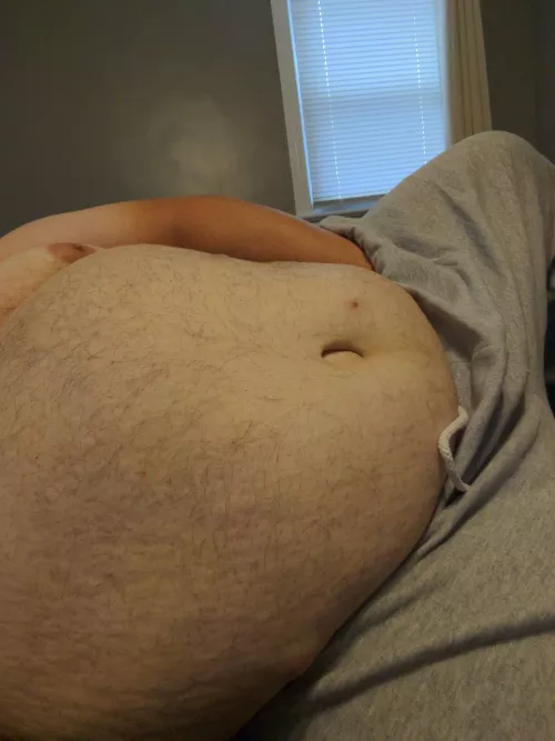 I should be folding laundry, but my hand keeps up ending up in my sweatpants distracting me... by curios691