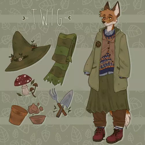 I should do more stuff with the characters I make but I never know what haha (art by me @kaniines on Twitter) by rxbbitsart