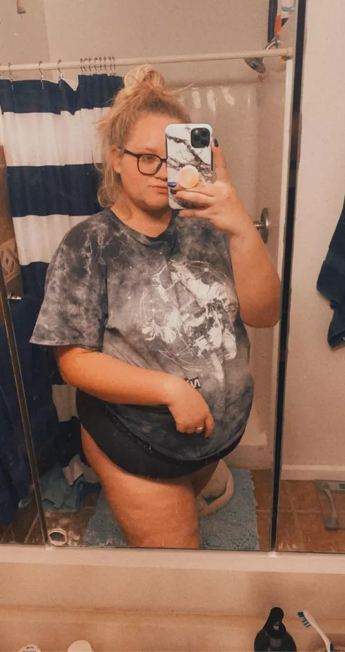 I should have taken my shirt off so you could have seen more of my curves. 🥺 by Kkitty_katt