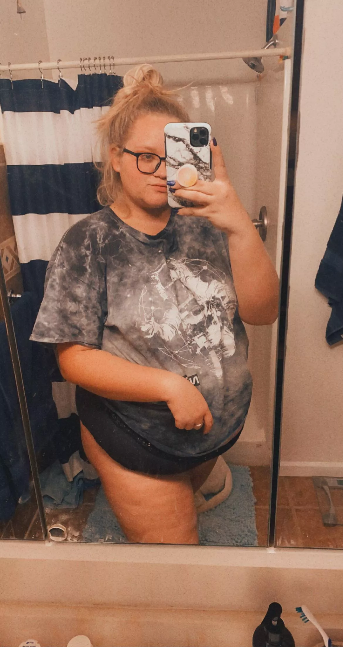 I should have taken my shirt off so you could have seen more of my curves. 🥺 posted by Kkitty_katt