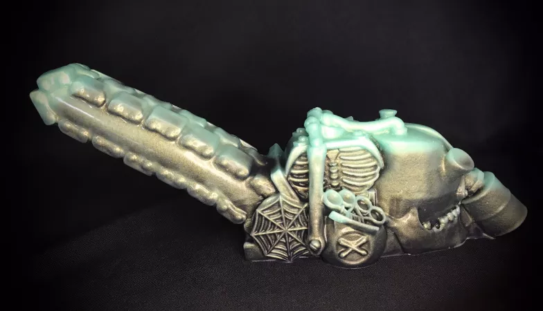 I snagged this gorgeous REVVVEREND DOOMSDAY from the Velvet Alley drop today. I was eyeing this one since they started teasing the model. I think the brass coloring compliments it beautifully. I can't wait to see this beast in person. by SirFuzzButt