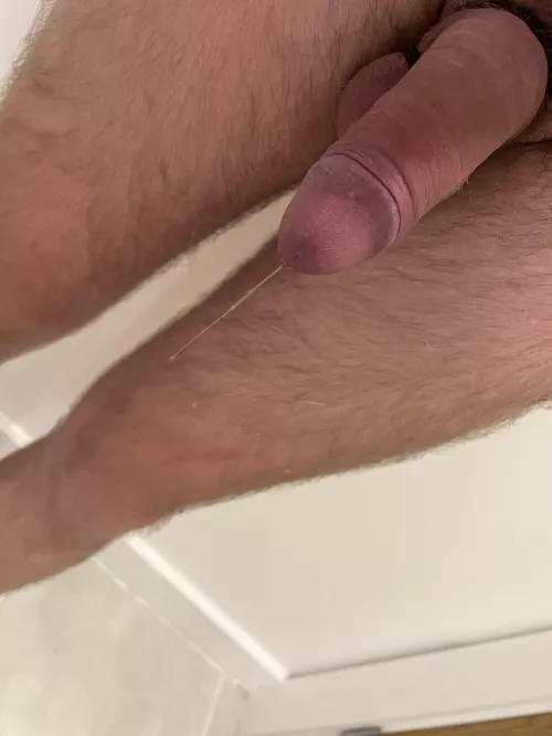I start leaking as soon as I put my cock ring on by AnotherUKOtter