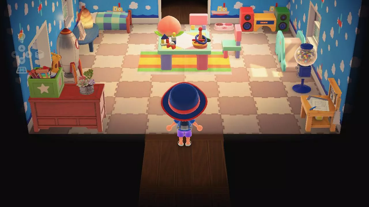 I started playing the new Animal Crossing, and I can't believe how much ageplay stuff there is! So much fun! This is my house so far posted by bradsters55