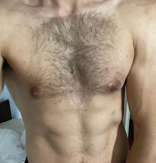 I stopped shaving. Learning not to be ashamed of my hairy chest by Ecstatic-Switch