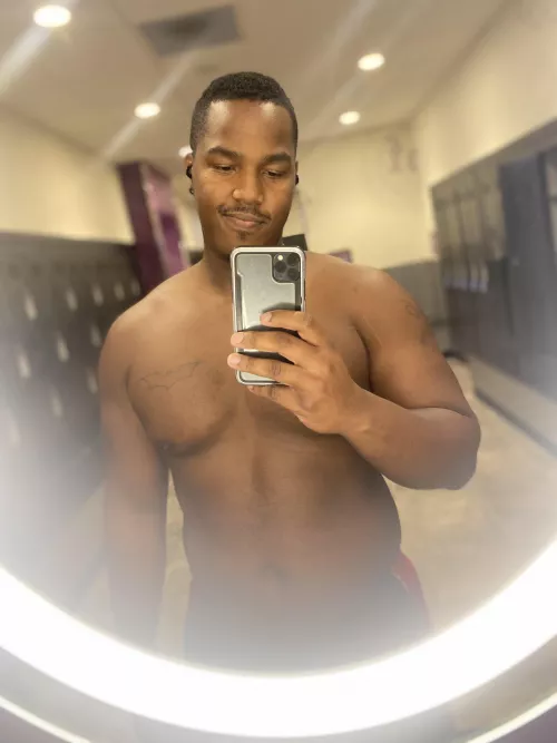 I swear despite what my recent pics show….I do own shirts. 😅 by CantW82BKing