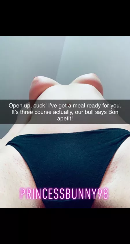 I take care of my bf’s nutrition well😈🐷 by PrincessBunny98