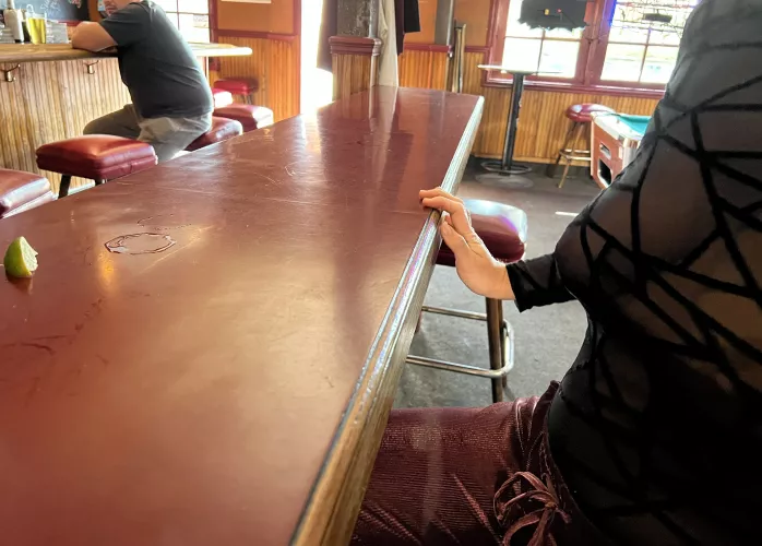 I think he may be sneaking a peek. by tiny_t_cookie