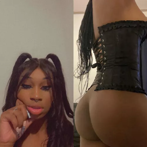 I think I have a very spankable ass, don’t you? by emoblkgirly