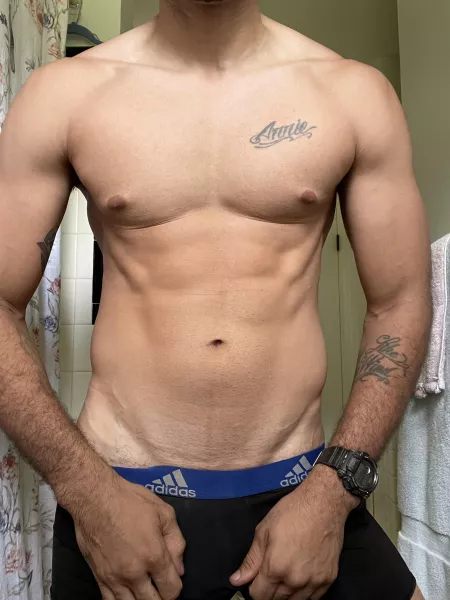 I think , I look good for having not worked out today. Do you agree? by No_Ice_4396