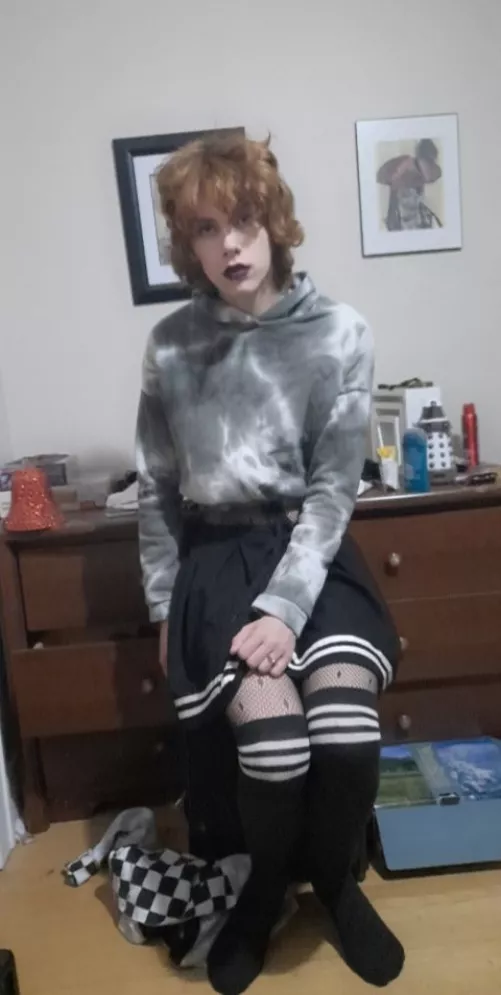 I think I looked cute in this one by kawaii-Lamb