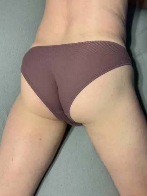 I think my butt likes my panties by HornyPantyNerd