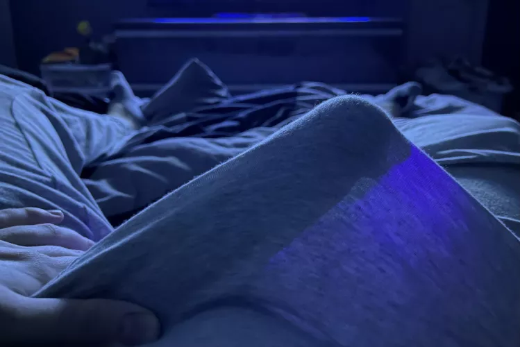 I think my new sweats are too thin. by Comfortablecock3