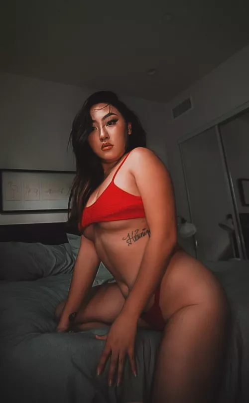 I think red is my color ♥️ by imdebbae