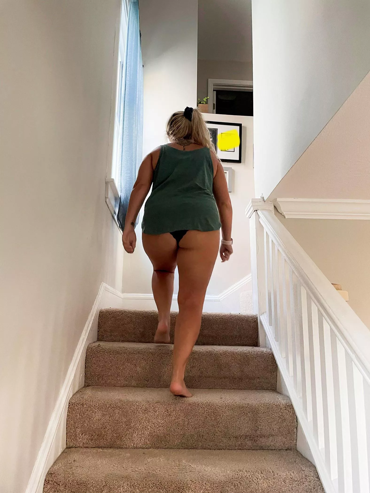 I think she forgot her pants ;) posted by thebigman0077