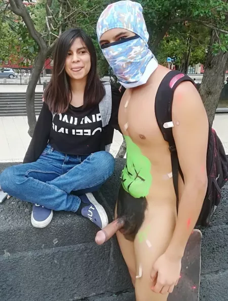 I think she likes it... by Franz19944