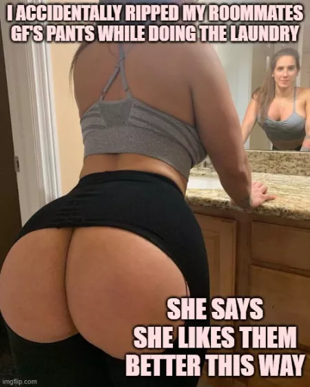 I think she's just wearing them to make me feel better by billybibbitt68