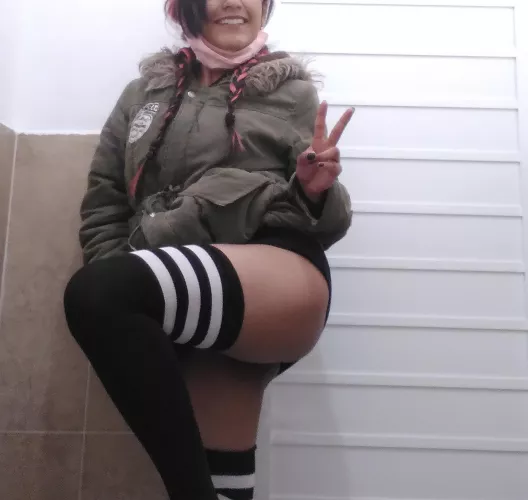 I think wearing my special socks for you is cool. by aylimushk