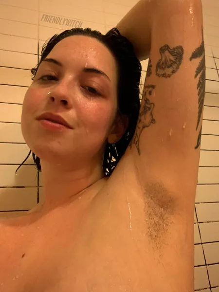 I thought about you guys while I was in the shower tonight by friendlywitch_of