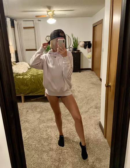 I thought the hat looked cute. Socks are cuter though. by Casanlom