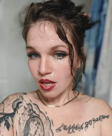 I tied my hair back and it still got blasted anyway by Jasmine_Erotica