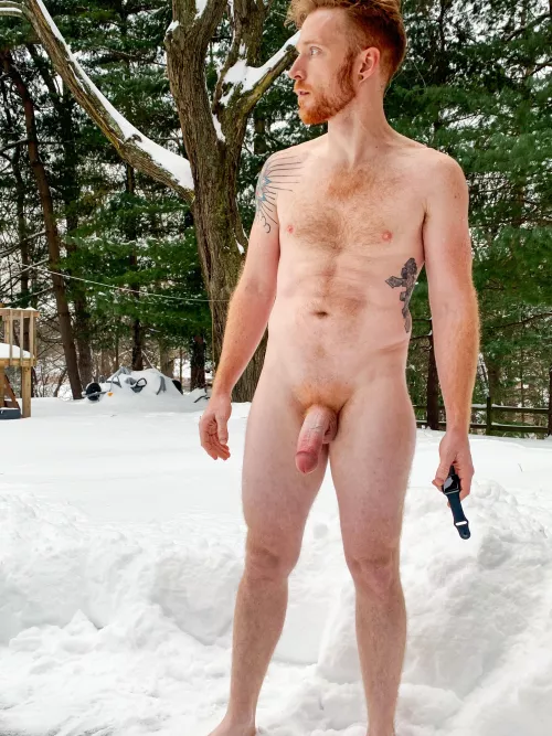 I told y’all it snowed ❄️❄️❄️❄️ by NoTravel2312