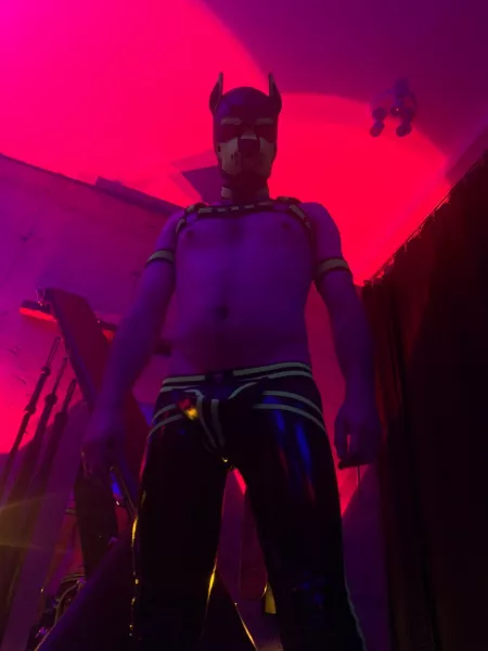 I told you to be quiet..... We both know what happens when you don't listen... by Pup_Piston