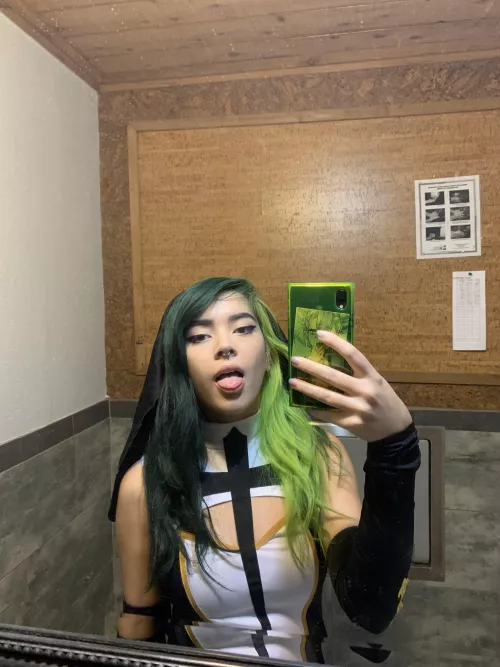 I took this in a bathroom but,,, glory to god in the highest ig by Cattle-Wise