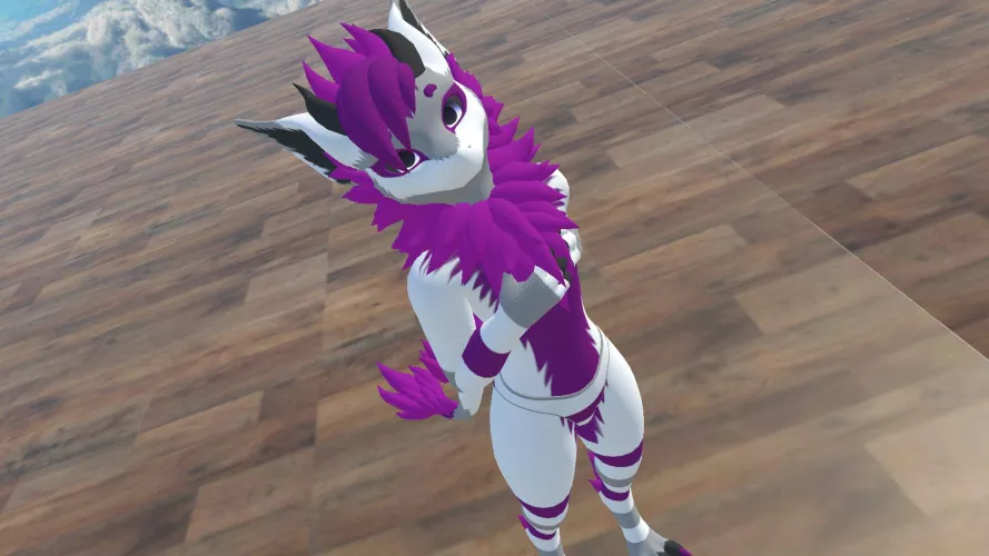 I tried in purple, what are your thoughts? by ThatFluffButtSappy