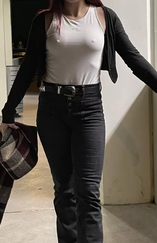 I tried to wear a bra, my boyfriend demanded to take it off so everyone can see my nipples by Chichinelos