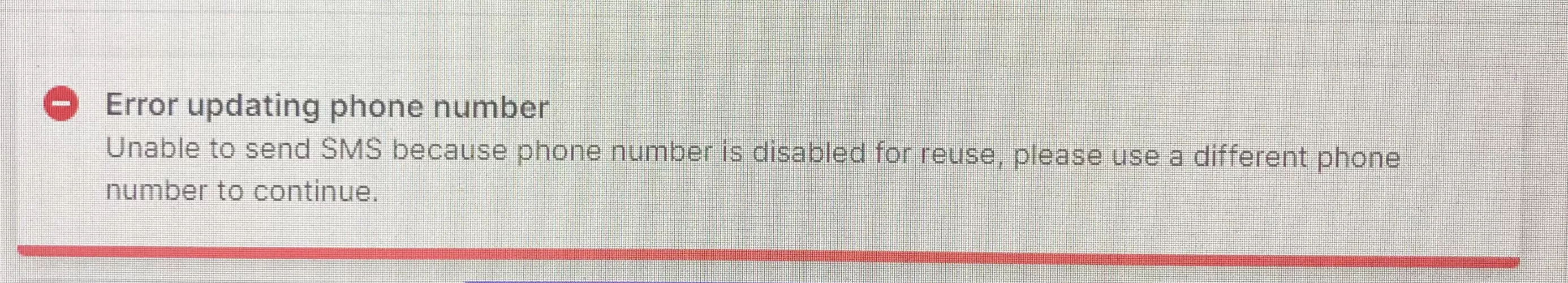 I try to verify my phone number to type in a Verified only chat and get this message, I’ve tried everything i can find except for asking Reddit. by Fair-Masterpiece-695