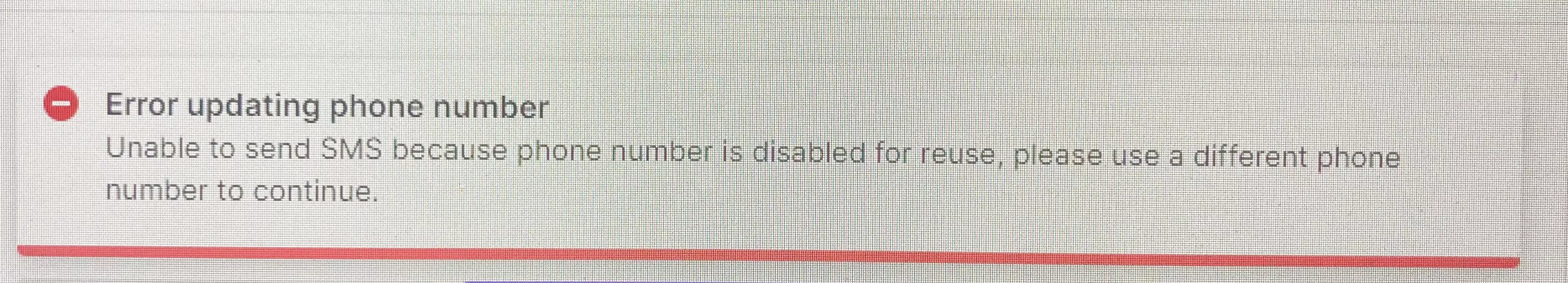 I try to verify my phone number to type in a Verified only chat and get this message, I’ve tried everything i can find except for asking Reddit. posted by Fair-Masterpiece-695