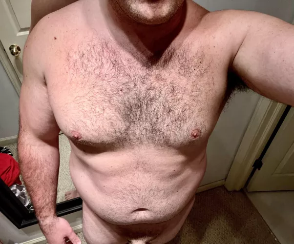 I used to be self-conscious of my chest hair, but now I’m learning to embrace it! by JPBBlue