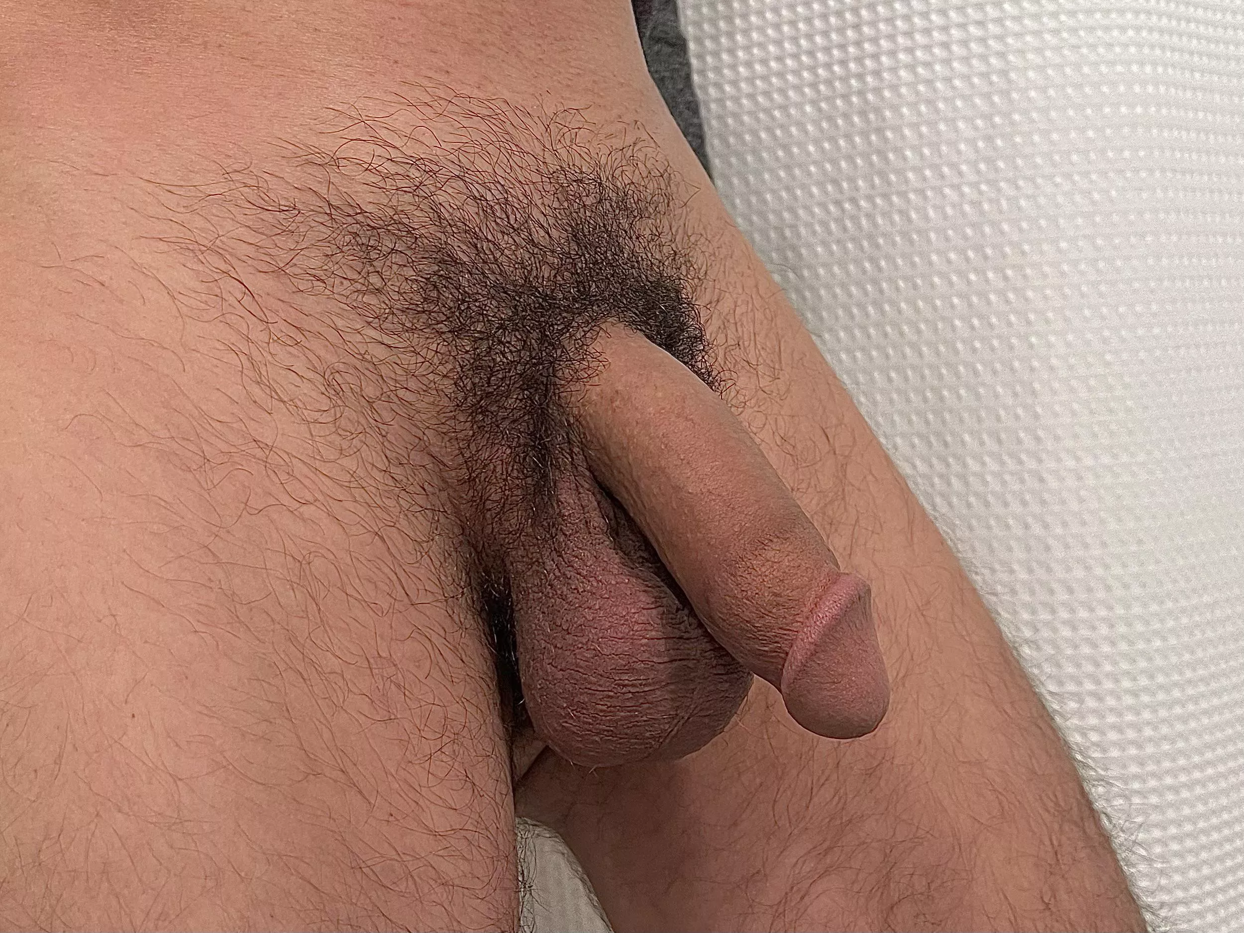 I usually trim but this is all natural posted by magnetic_ribbon