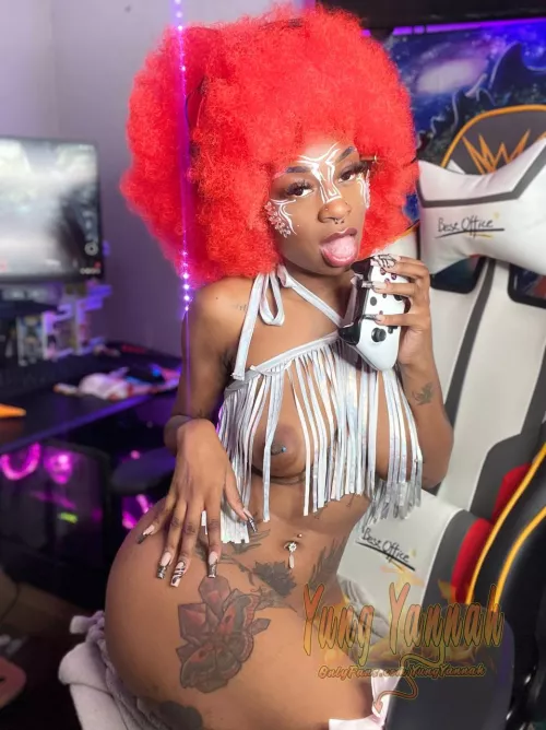 I wanna get naughty by Yung-yannah