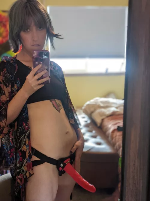 I wanna see you take the whole thing 😊 by mistressellee