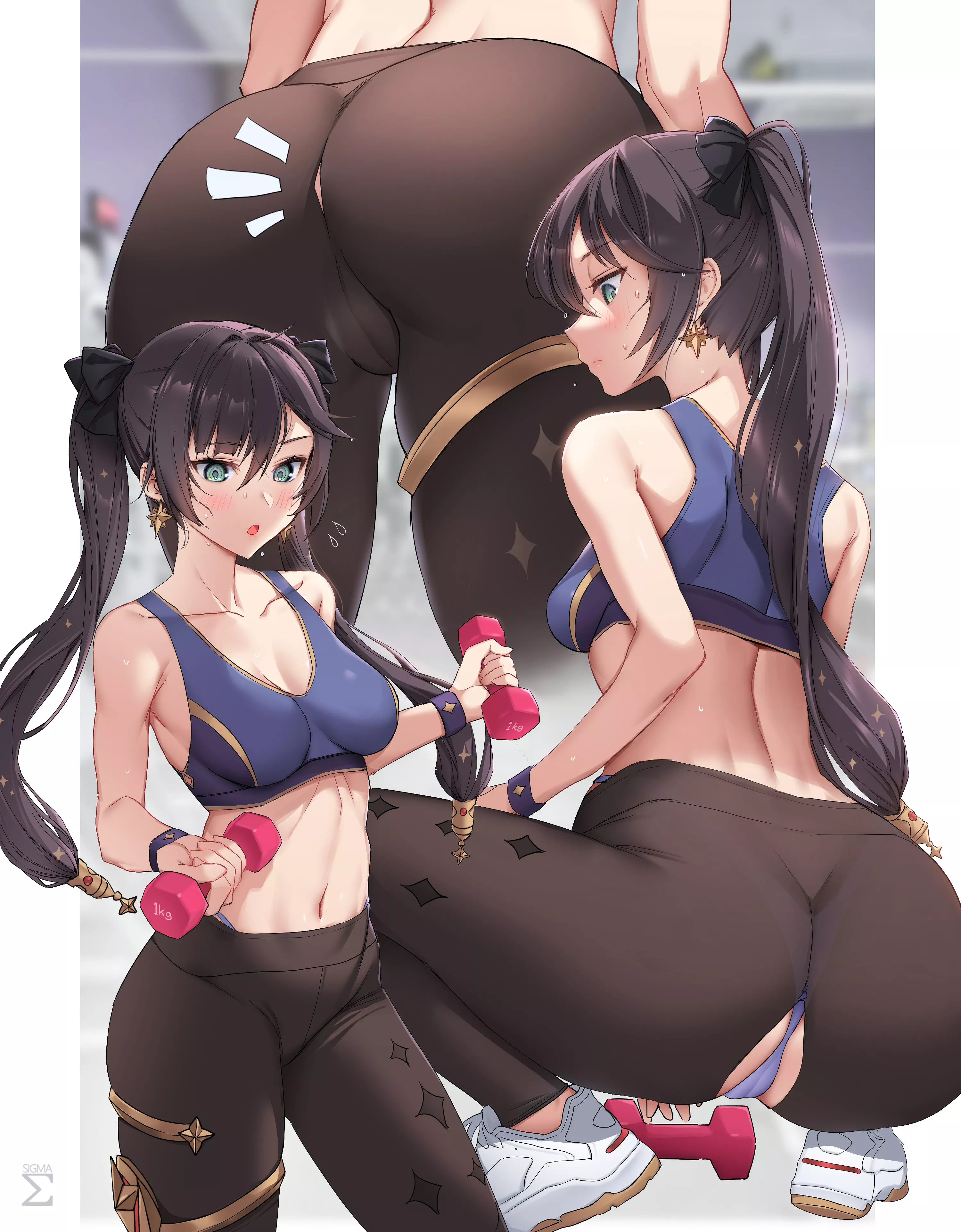 I Wanna Work Out With Her Some More After We Leave. posted by iLewdWaifus