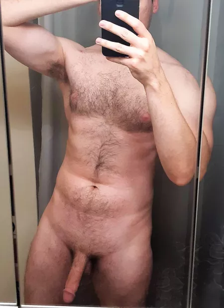 I want to feel the air touch every inch of my body. Should I go outside like this? by TheNaturalNaturist