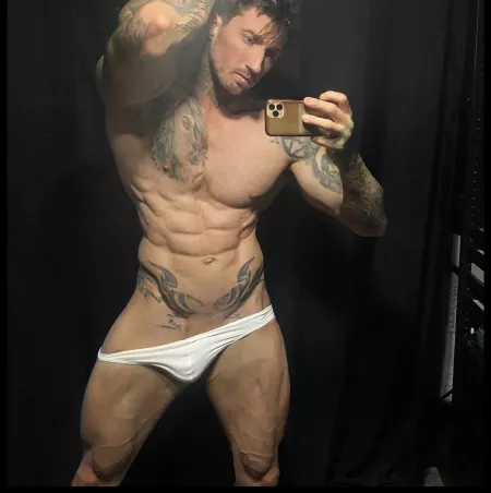 I want to watch you Take them down to with your teeth by MuscleAlphaXXX