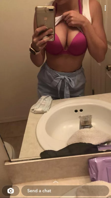 I want you to cum on my tits by Emmashared