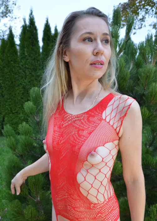 I want you to play with my tits. licking and caressing them by IrenPornArt