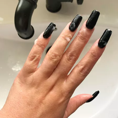 I want you to watch me eat every drop… 🤤💦💦 by TheNaughtyNailTech