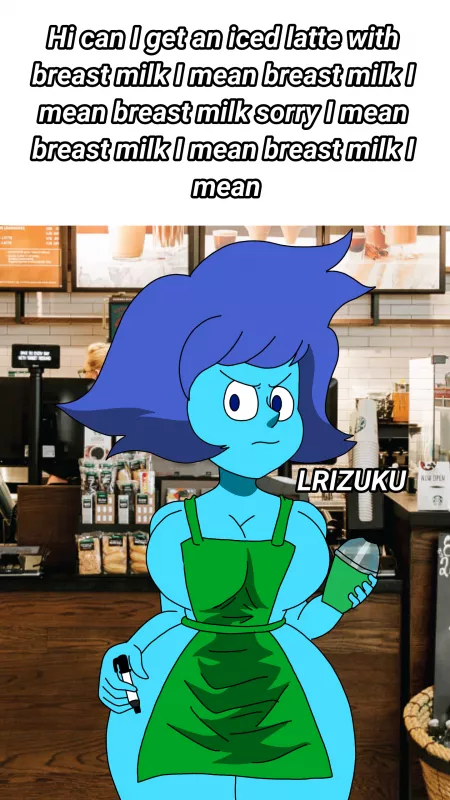 I wanted to Join the trend,here's a lapis drawing I did today by LR_IZUKU